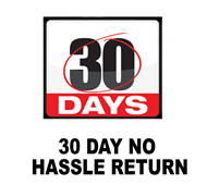 30 Day No Hassle Return